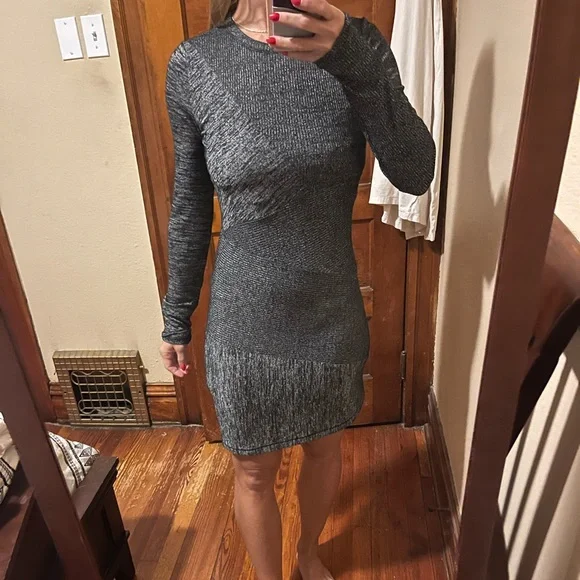 rag & bone | Dresses | Rag Bone Grey Knit Dress Size Small | Poshmark
